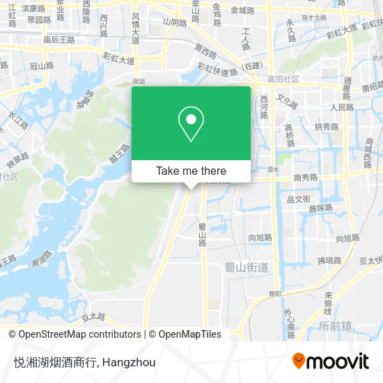 悦湘湖烟酒商行 map