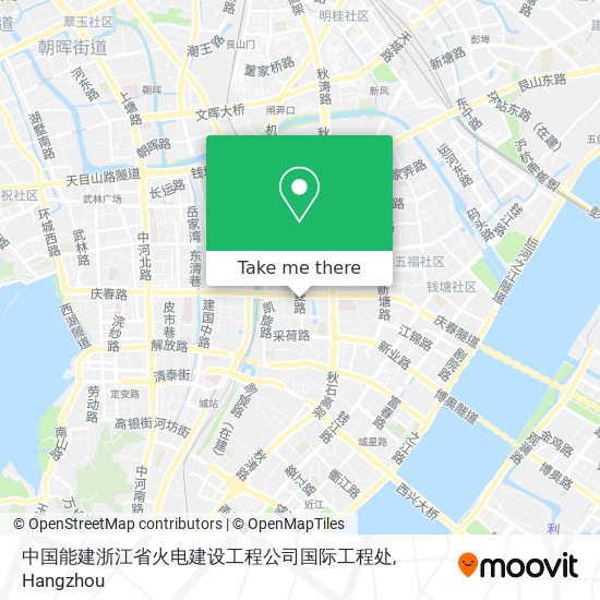 中国能建浙江省火电建设工程公司国际工程处 map