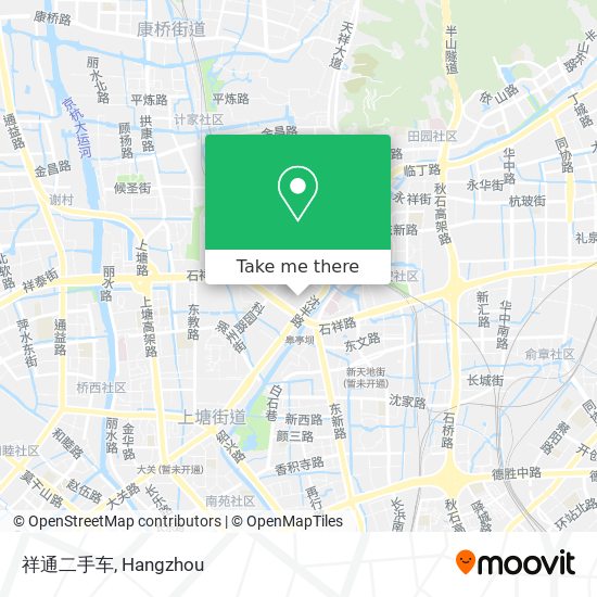 祥通二手车 map