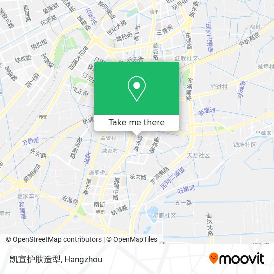 凯宣护肤造型 map