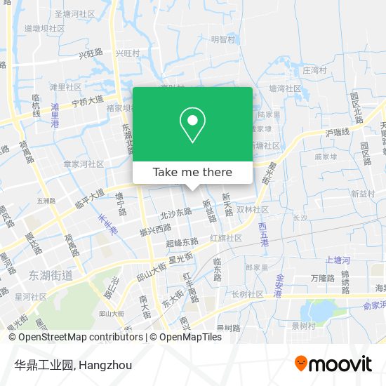 华鼎工业园 map