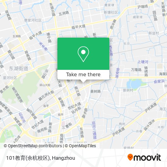 101教育(余杭校区) map