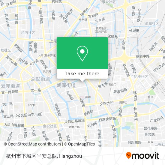 杭州市下城区平安总队 map