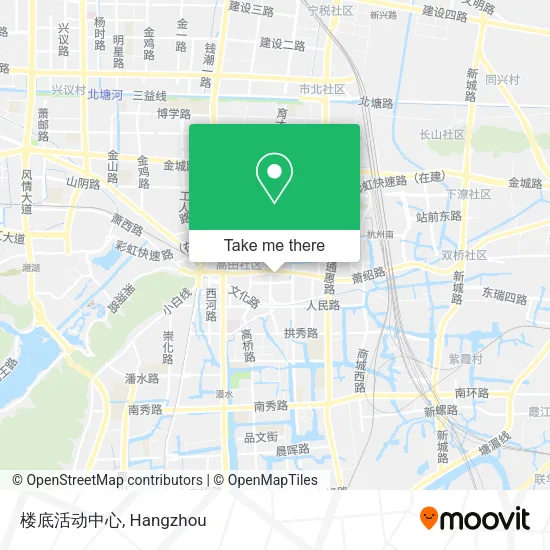 楼底活动中心 map