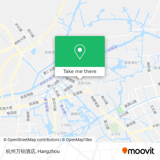 杭州万铂酒店 map