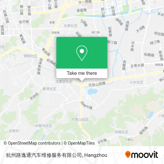 杭州路逸通汽车维修服务有限公司 map