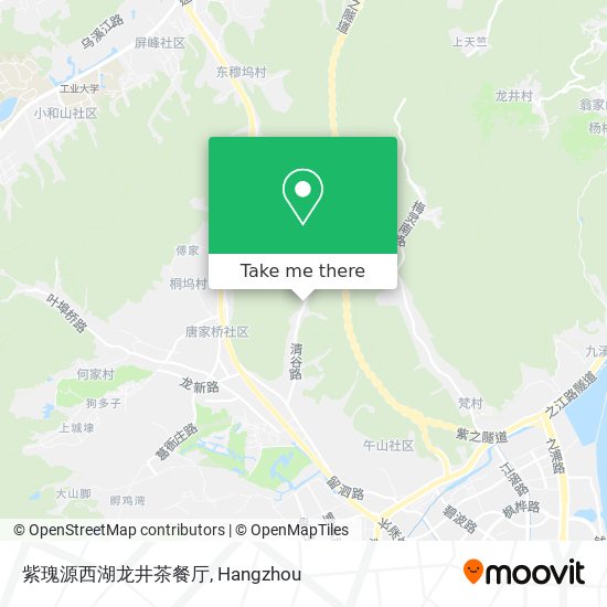 紫瑰源西湖龙井茶餐厅 map