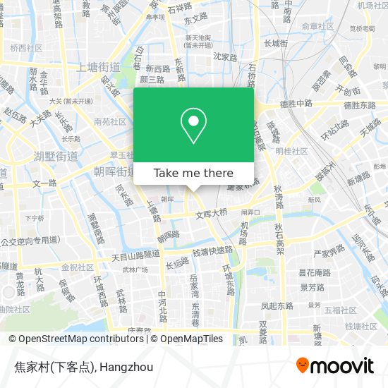 焦家村(下客点) map