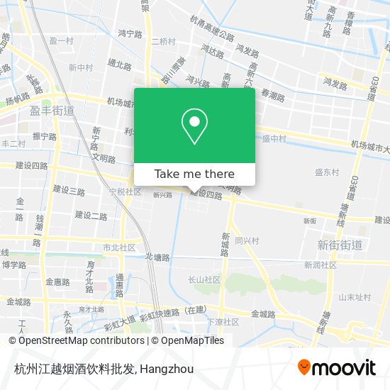 杭州江越烟酒饮料批发 map