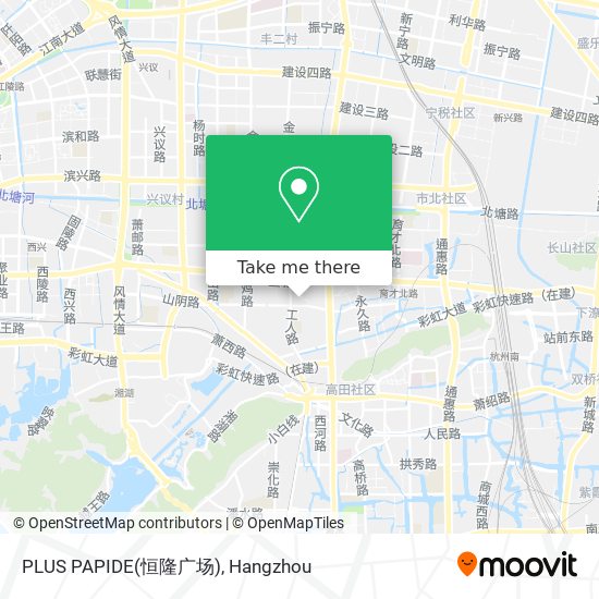 PLUS PAPIDE(恒隆广场) map