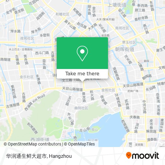 华润通生鲜大超市 map