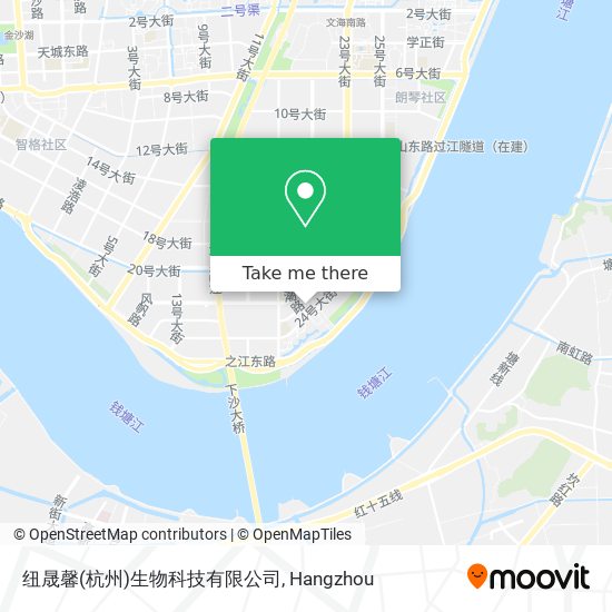 纽晟馨(杭州)生物科技有限公司 map