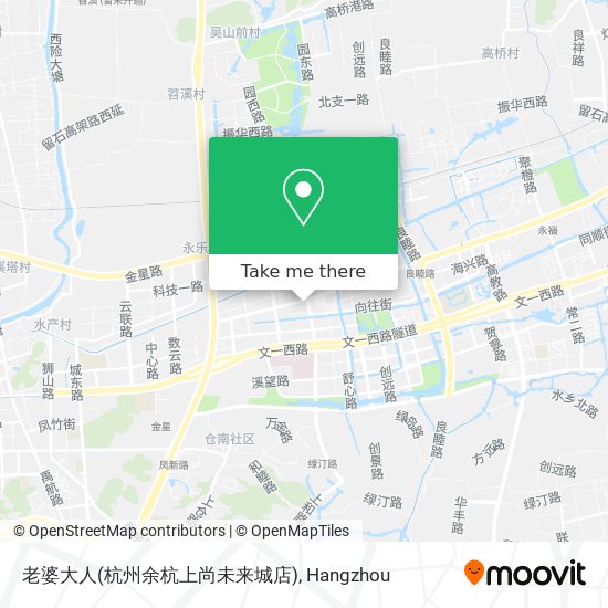 老婆大人(杭州余杭上尚未来城店) map