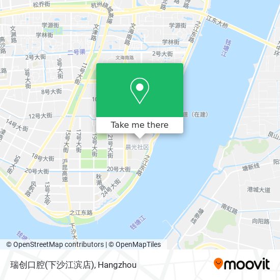 瑞创口腔(下沙江滨店) map