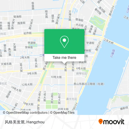 风格美发屋 map