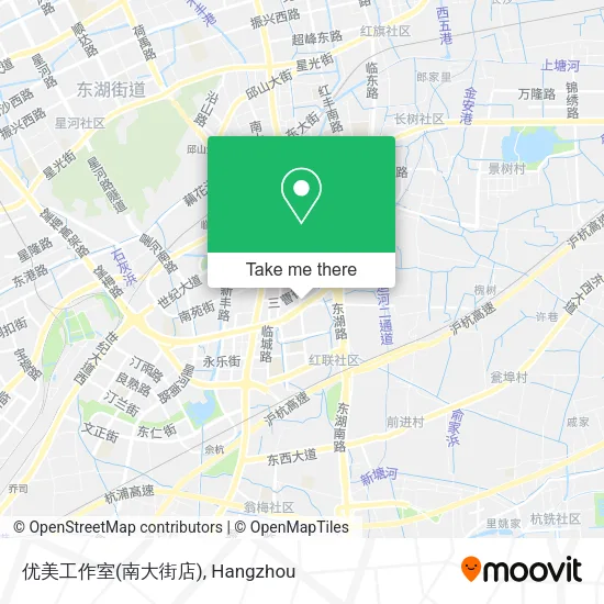优美工作室(南大街店) map