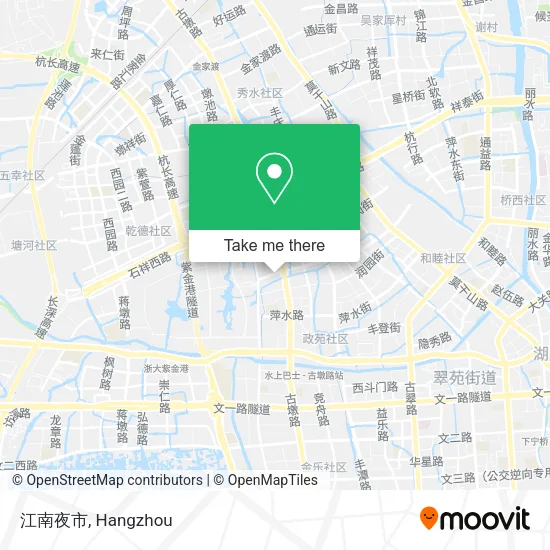 江南夜市 map