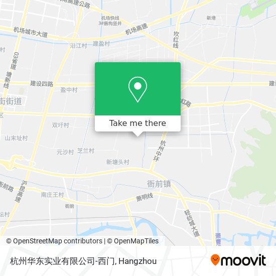 杭州华东实业有限公司-西门 map