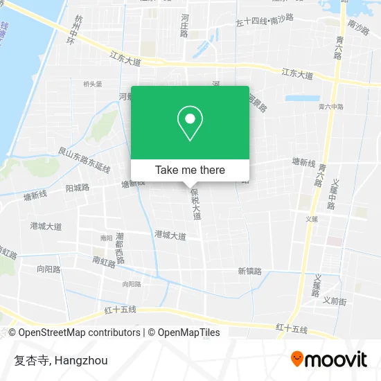 复杏寺 map