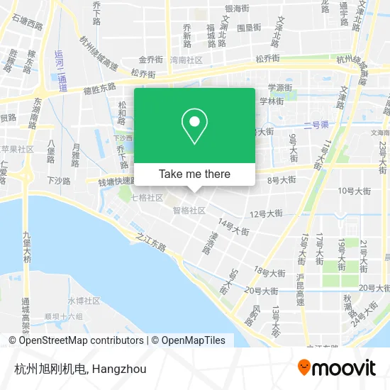 杭州旭刚机电 map