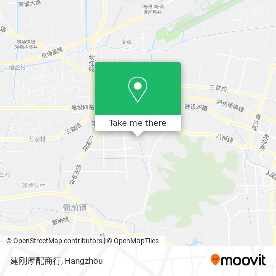 建刚摩配商行 map