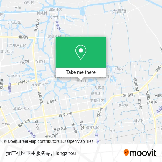 费庄社区卫生服务站 map