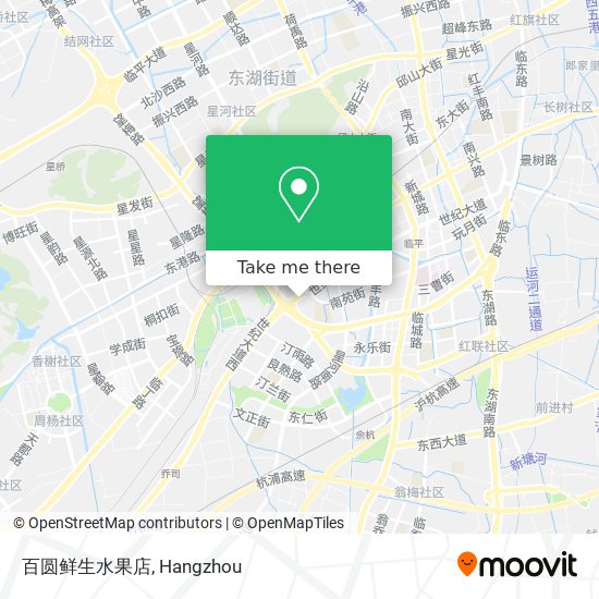 百圆鲜生水果店 map