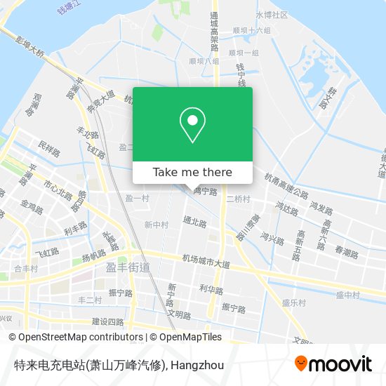 特来电充电站(萧山万峰汽修) map
