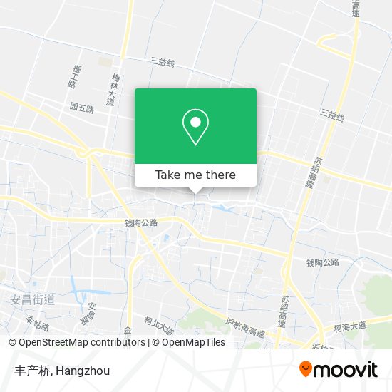 丰产桥 map