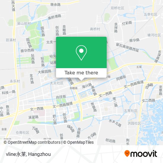 vline永莱 map