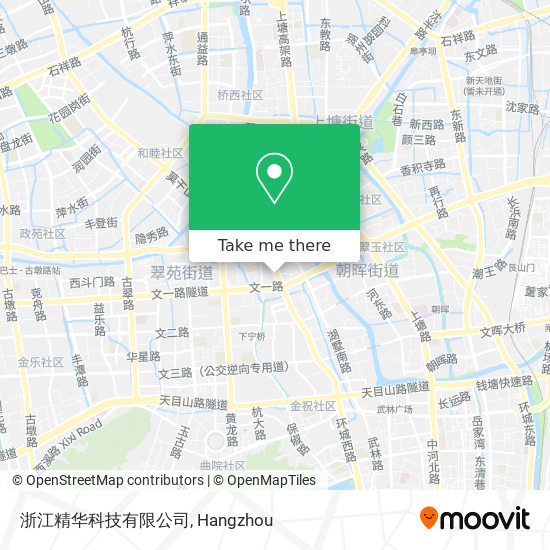 浙江精华科技有限公司 map