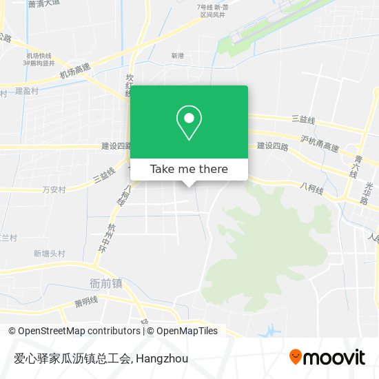 爱心驿家瓜沥镇总工会 map