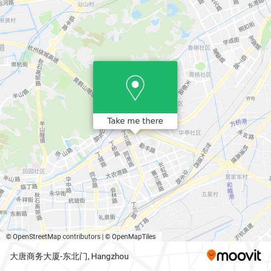 大唐商务大厦-东北门 map