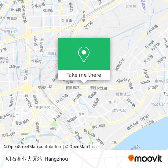 明石商业大厦站 map