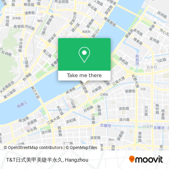 T&T日式美甲美睫半永久 map