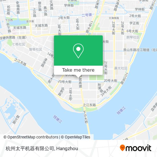 杭州太平机器有限公司 map