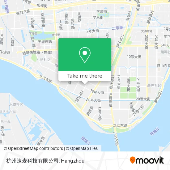 杭州速麦科技有限公司 map