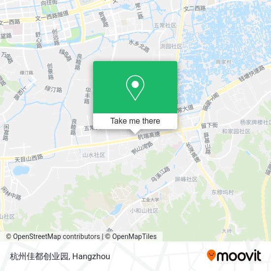 杭州佳都创业园 map