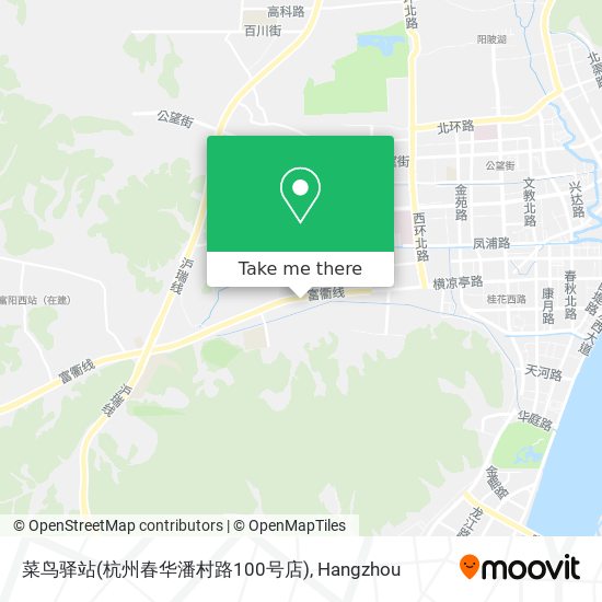 菜鸟驿站(杭州春华潘村路100号店) map