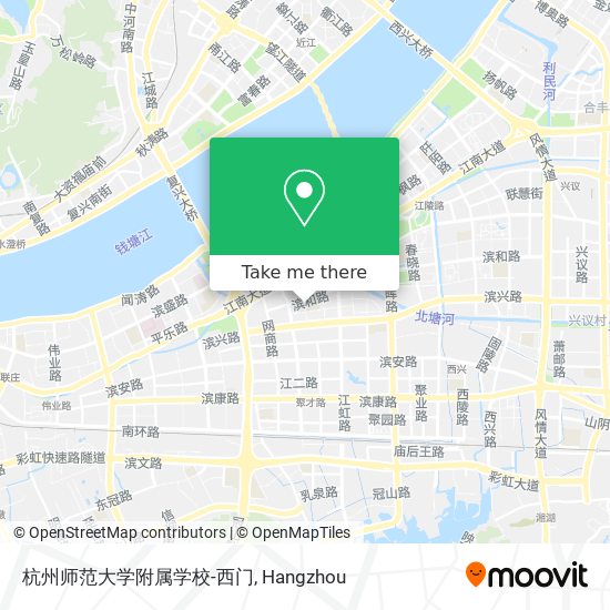 杭州师范大学附属学校-西门 map