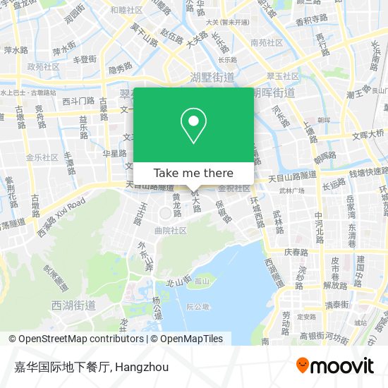 嘉华国际地下餐厅 map
