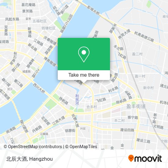 北辰大酒 map