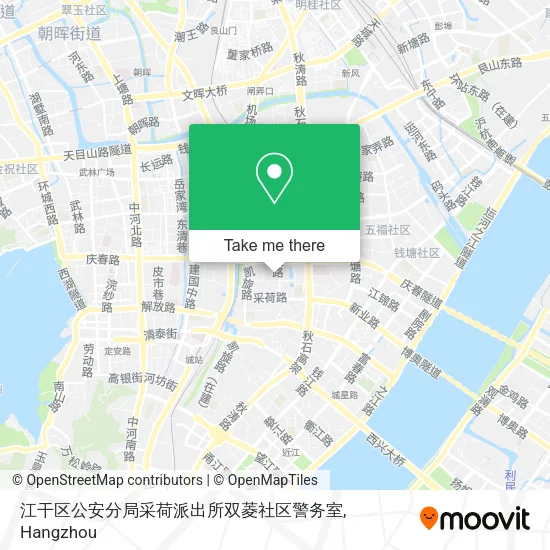 江干区公安分局采荷派出所双菱社区警务室 map