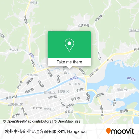 杭州中稽企业管理咨询有限公司 map
