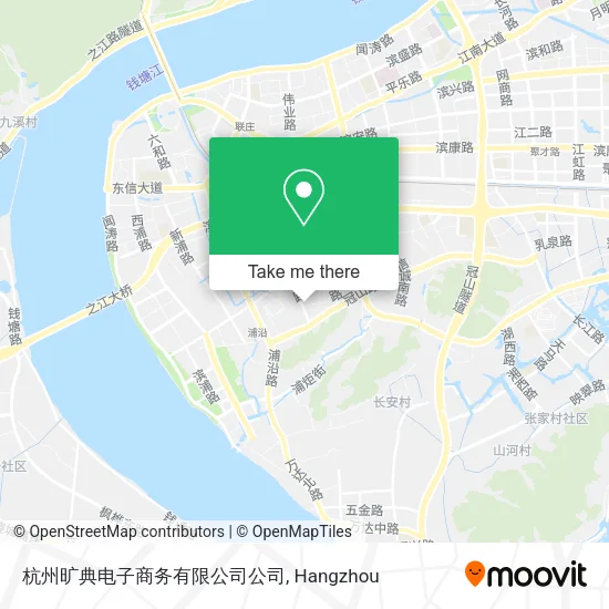 杭州旷典电子商务有限公司公司 map