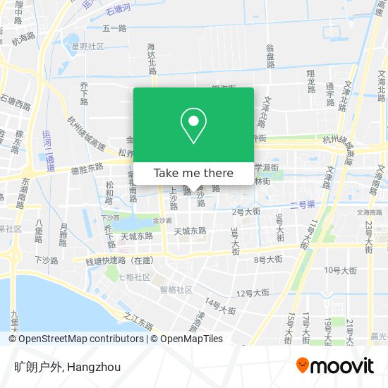 旷朗户外 map