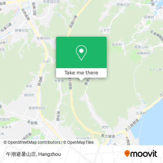 午潮避暑山庄 map