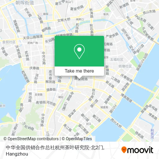 中华全国供销合作总社杭州茶叶研究院-北2门 map