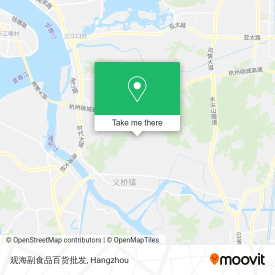 观海副食品百货批发 map