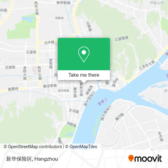 新华保险区 map